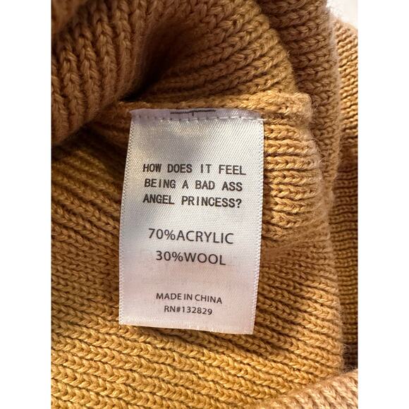 EUC LPA Kavala Rib Knit Button Front Maxi Dress Tan Wool Blend Size M Minimalist - Picture 8 of 8